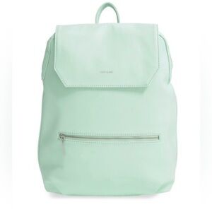 Matt & Nat Peltola vegan leather backpack - mint